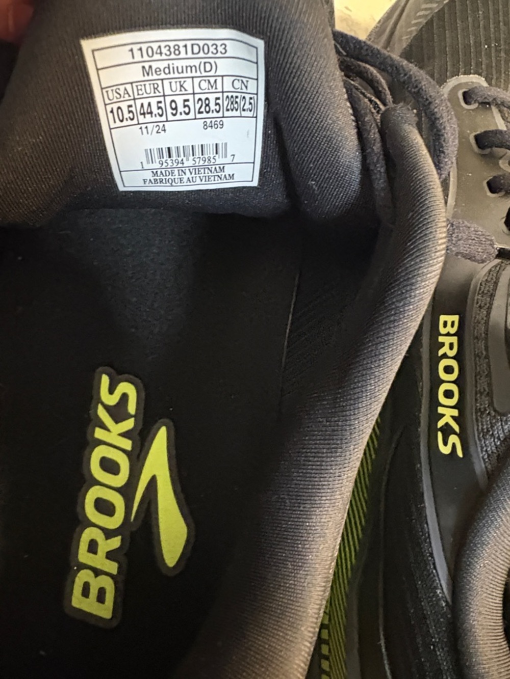 Brooks Adrenaline GTS 24 Weatherized, 10.5 - Picture 5 of 6